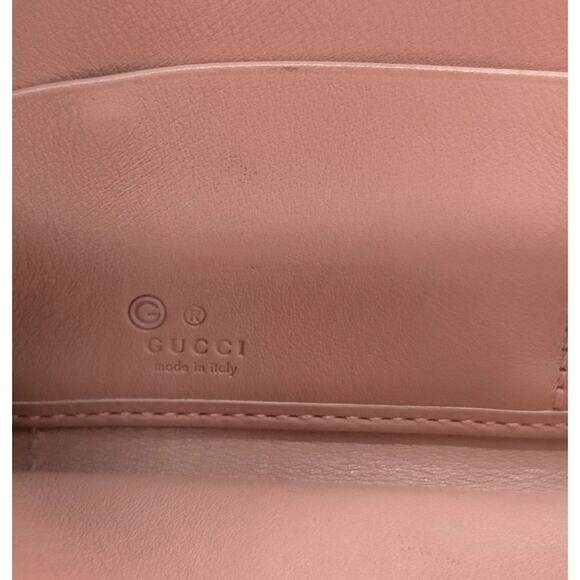 Gucci Guccissima Long Pink Wallat - Picture 5 of 9